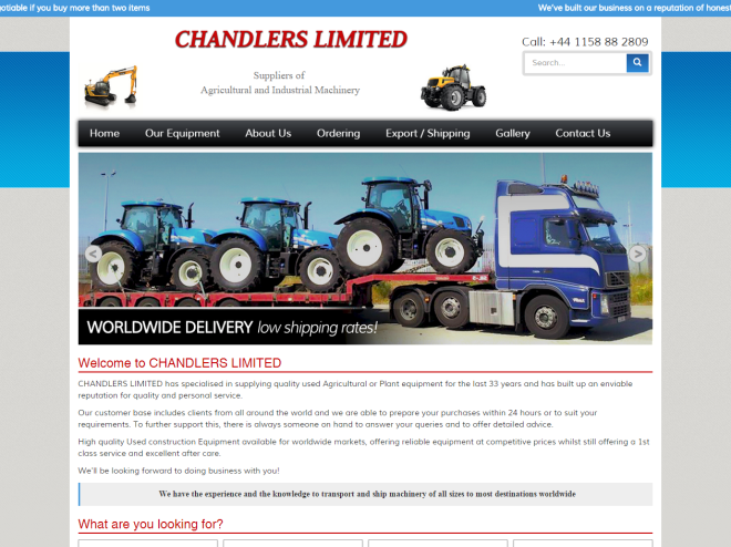 fake chandlers limited